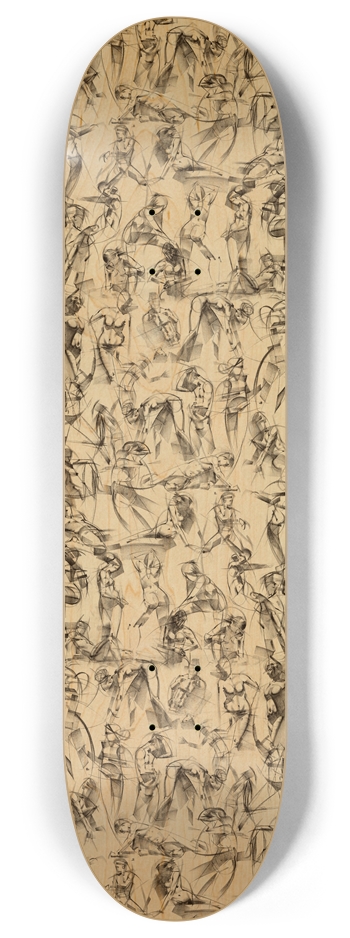 gesture wallpaper 8 Inch Skateboard Deck