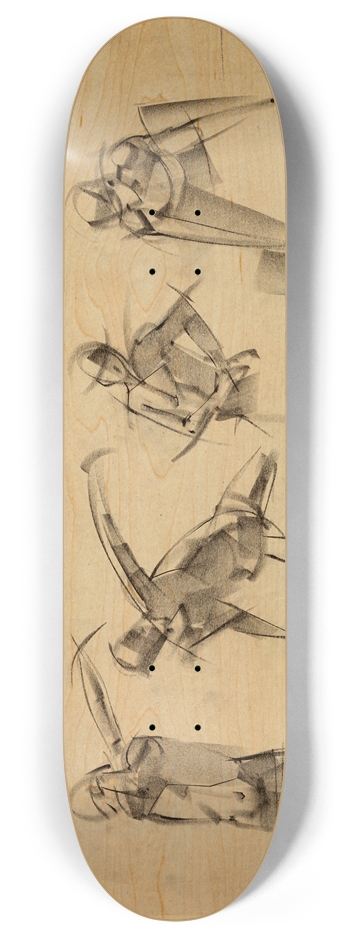 The Four 8 Inch Skateboard Deck