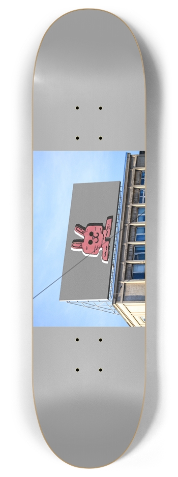 Billboard Bunny 8 Inch Skateboard Deck