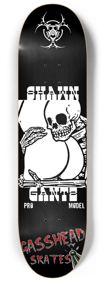 SHAWN GANTZ Pro Model 8-1/4 Skateboard Deck