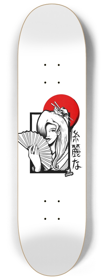 Beautiful - 8.25 Inch 8-1/4 Skateboard Deck
