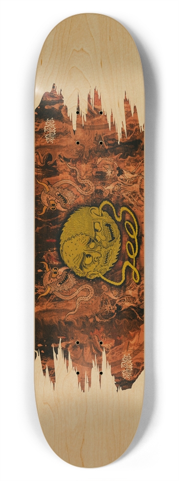 Erol Zendis - Band Series 15C - O SEES 7-3/4 Skateboard Deck