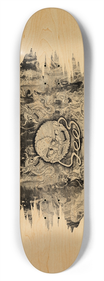 Erol Zendis - Band Series 15 - O SEES 7-3/4 Skateboard Deck