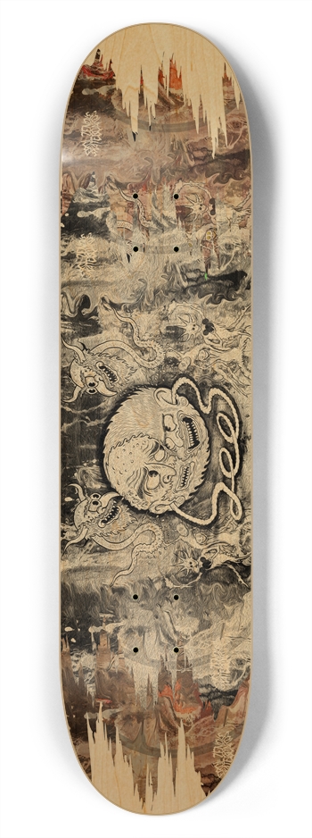Erol Zendis - Band Series 15D - O SEES 7-3/4 Skateboard Deck