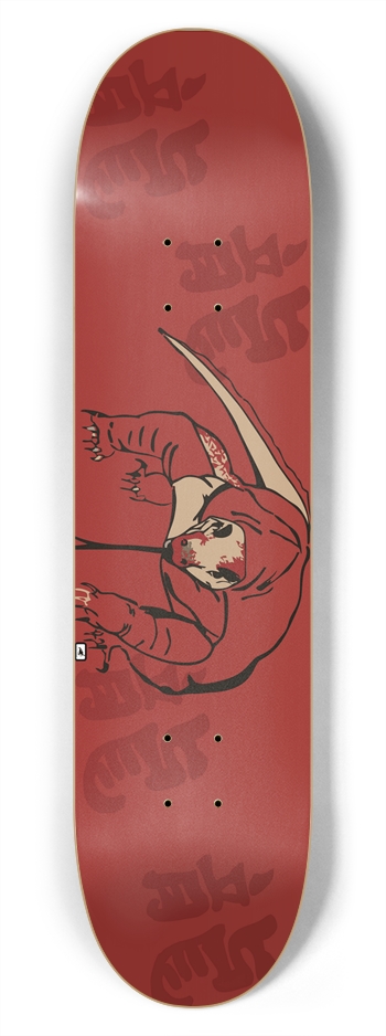 Dragon - Custom Skateboard 7-3/4 Skateboard Deck