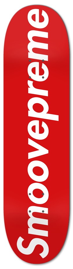 Smoovepreme Street Deck 8 Inch Skateboard Deck