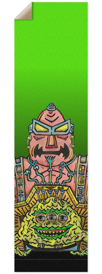 3 Eye Brain Guy 9 x 33 Inch Griptape