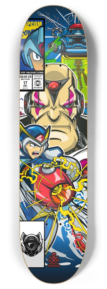 x 8 Inch Skateboard Deck
