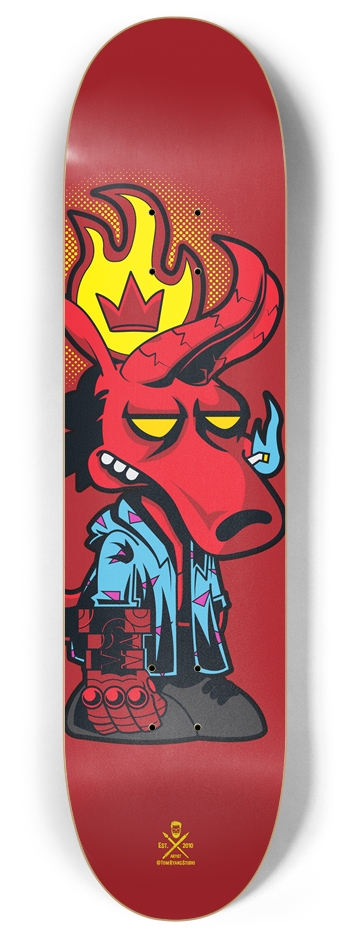 JustHeckBoy 8 Inch Skateboard Deck