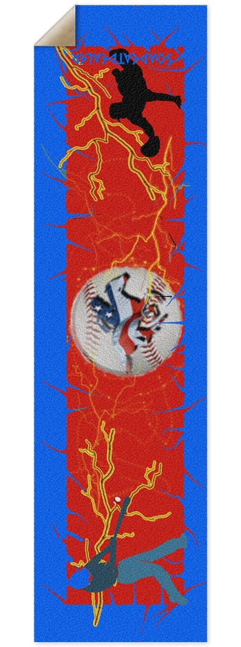 Pioneers of the Diamond (POTD) Griptape Blue Board 9 x 33 Inch Griptape