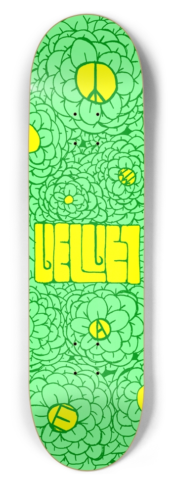 Flowers 8-1/2 Skateboard Deck