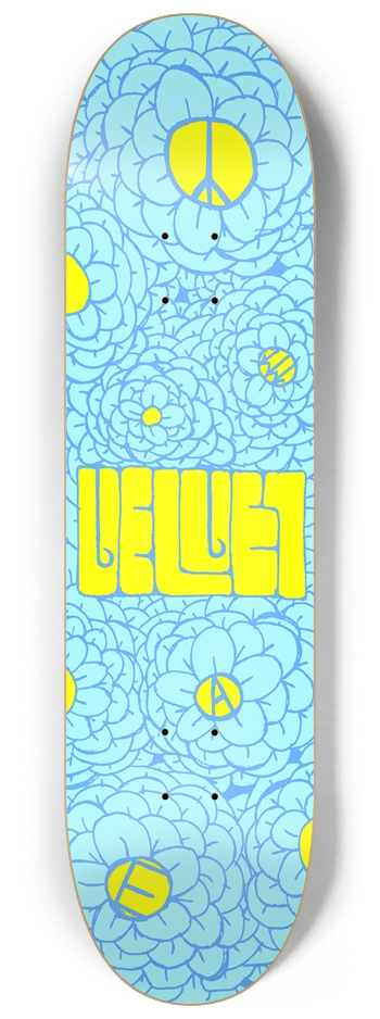 Flowers 8-1/4 Skateboard Deck