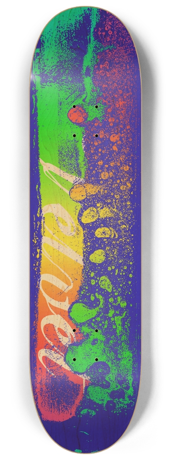 Rainbow Rocket 8-1/4 Skateboard Deck