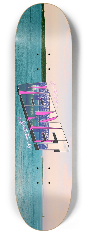 Greetings! 8-1/4 Skateboard Deck