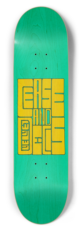 Cease & De-Cis! 8-1/2 Skateboard Deck