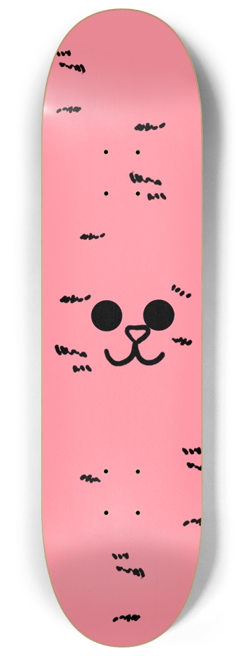 Bunny Face 8-1/4 Skateboard Deck
