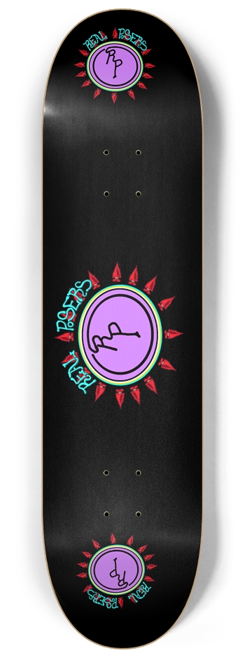 Real Posers Seal/size 8.25 8-1/4 Skateboard Deck