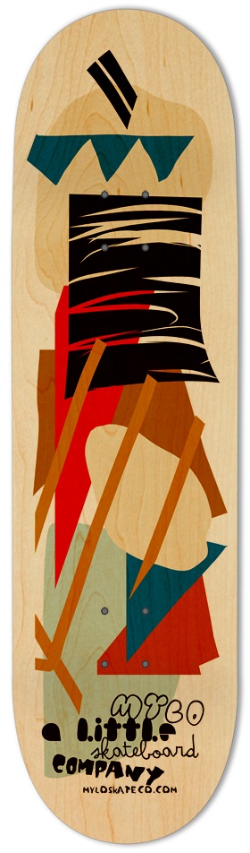 Scrapbook 003 8-3/4 Inch Skateboard