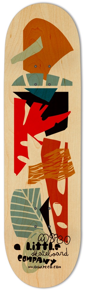 Scrapbook 002 8-3/4 Inch Skateboard