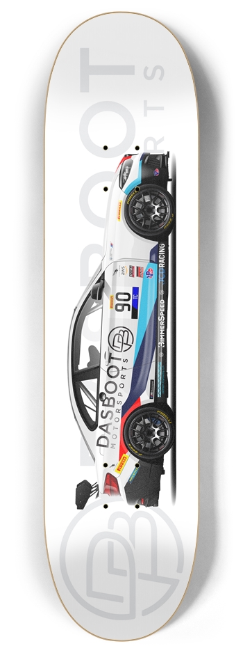 Dasboot Motorsports M240iR 8 Inch Skateboard Deck