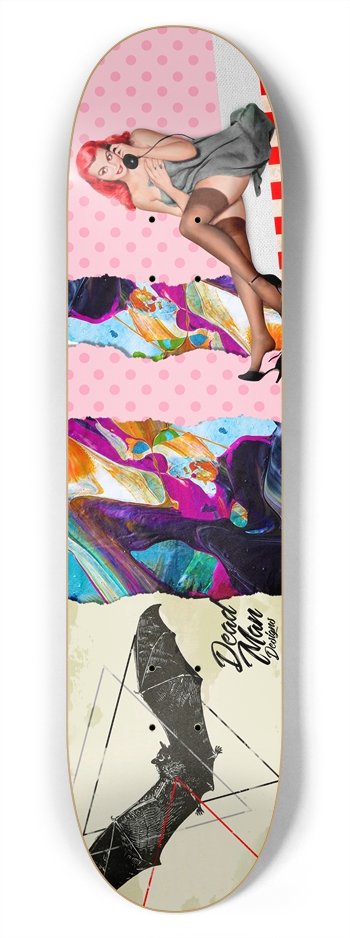 Nightcaller 7.75 - Dead Man Designs 7-3/4 Skateboard Deck