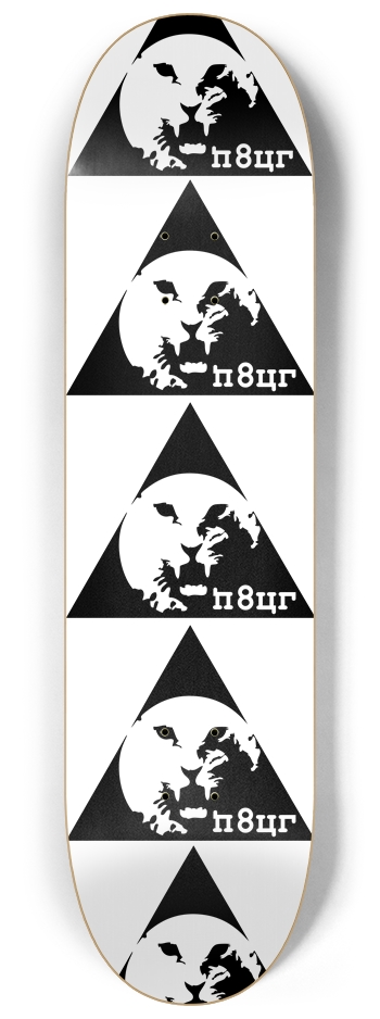 N8UR 5 LOGO 8-1/4 Skateboard Deck
