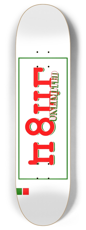 PIZZA SHACK 8 Inch Skateboard Deck