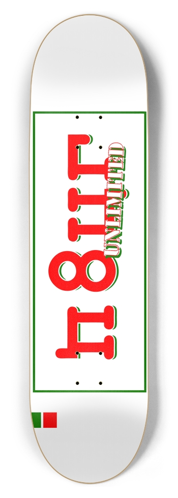 PIZZA SHACK 8-1/2 Skateboard Deck