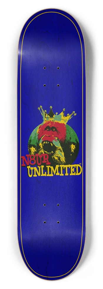 N8UR IS KING 8-1/2 Skateboard Deck