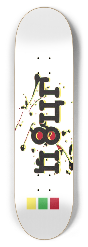 N8UR SPLAT 8-1/2 Skateboard Deck