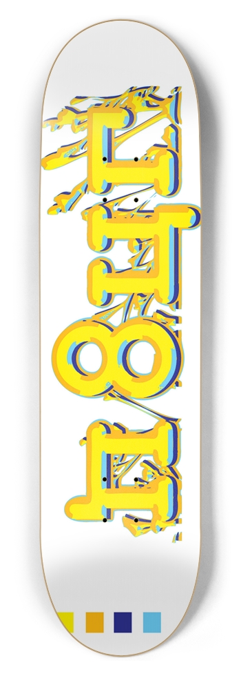 GOLEDN STATE 8-1/2 Skateboard Deck