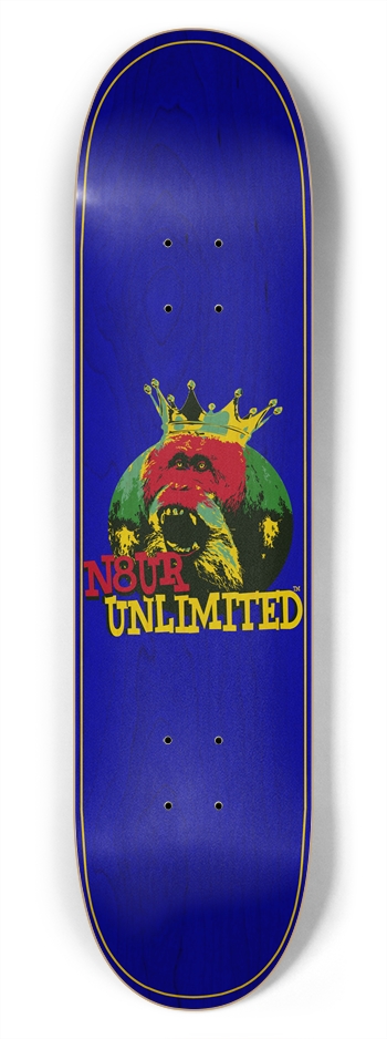 N8UR IS KING 7-3/4 Skateboard Deck