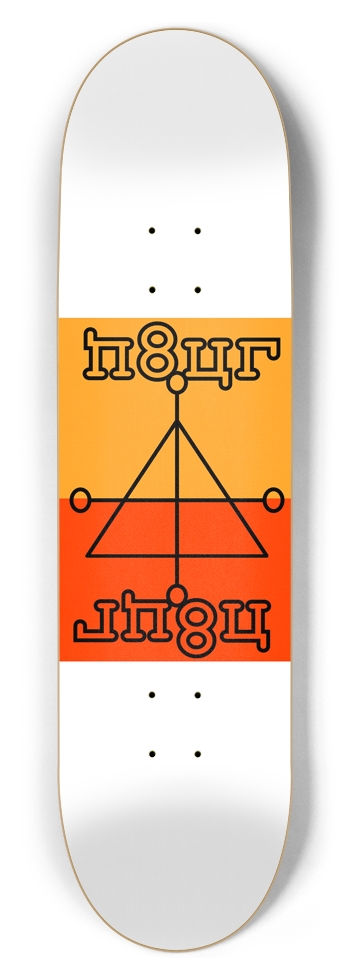 SACRED CIRCUT 8-1/2 Skateboard Deck