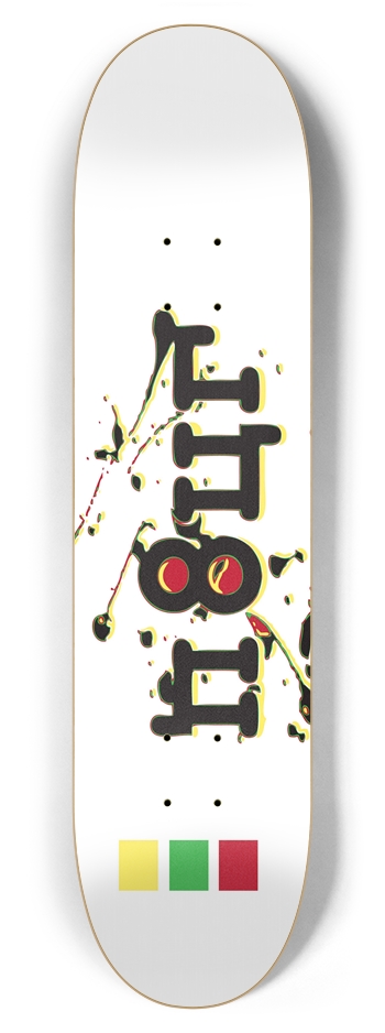 N8UR SPLAT 7-7/8 Skateboard Deck