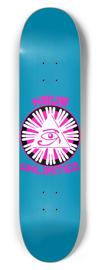 EYE OF RA AQUA 7-3/4 Skateboard Deck