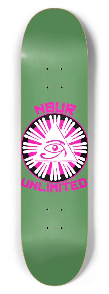 EYE OF RA LEAF 7-3/4 Skateboard Deck