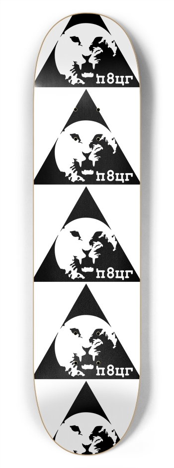 N8UR 5 LOGO 7-3/4 Skateboard Deck