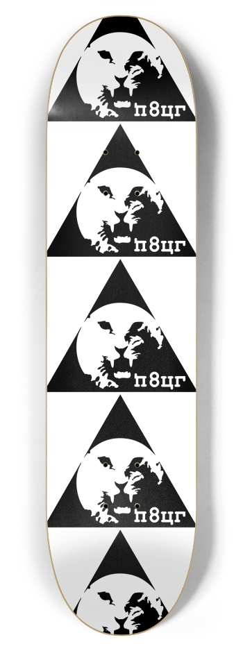 N8UR 5 LOGO 7-7/8 Skateboard Deck