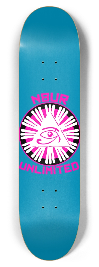 EYE OF RA AQUA 7-7/8 Skateboard Deck