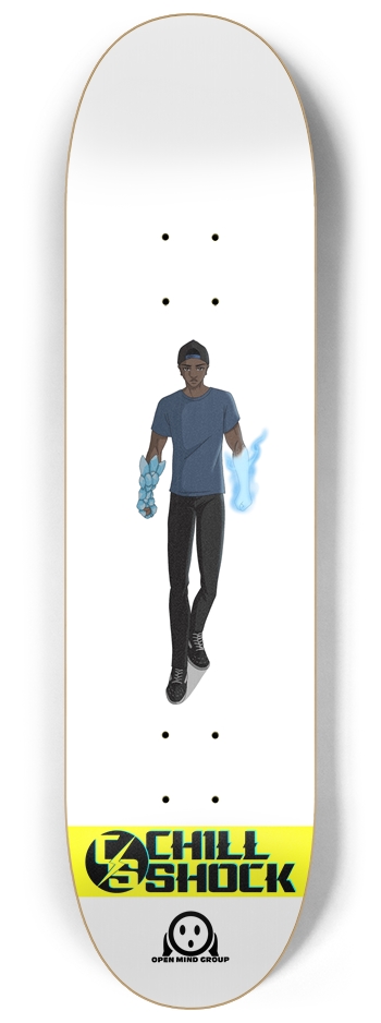 OMG Chill Shock 8-1/4 Skateboard Deck