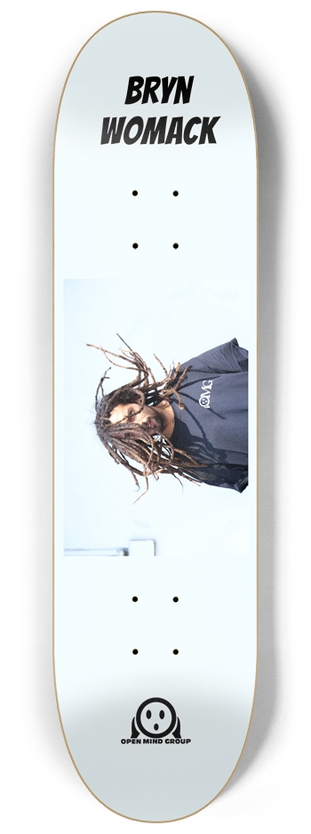 OMG Bryn Womack 8-1/4 Skateboard Deck
