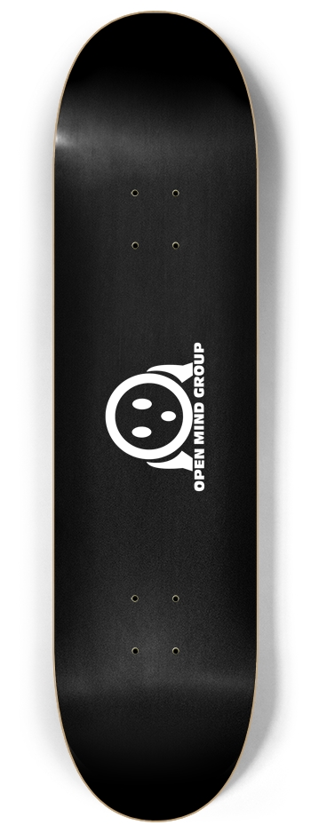 OMG White Face 8-1/4 Skateboard Deck