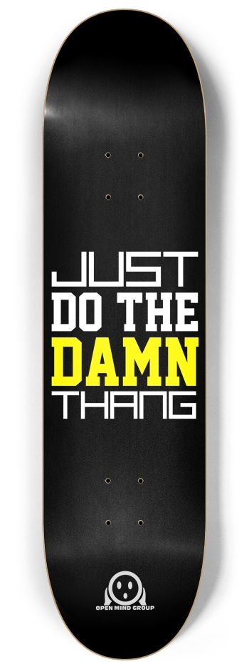 OMG JDTDT Black 8-1/4 Skateboard Deck