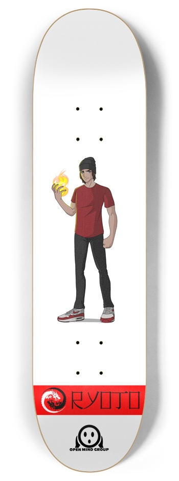 OMG RYOTO 8 Inch Skateboard Deck