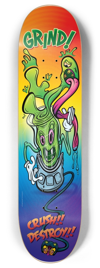Grind Custom Skateboard 8 Inch Skateboard Deck