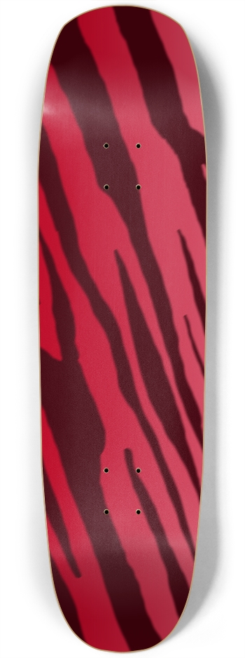 Square Nose Double Red Tiger Stripe Deck Square Nose