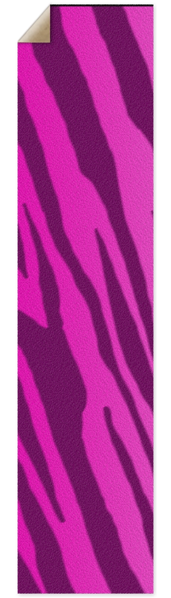 Double Pink Tiger Stripe Longboard Griptape Griptape for Longboards