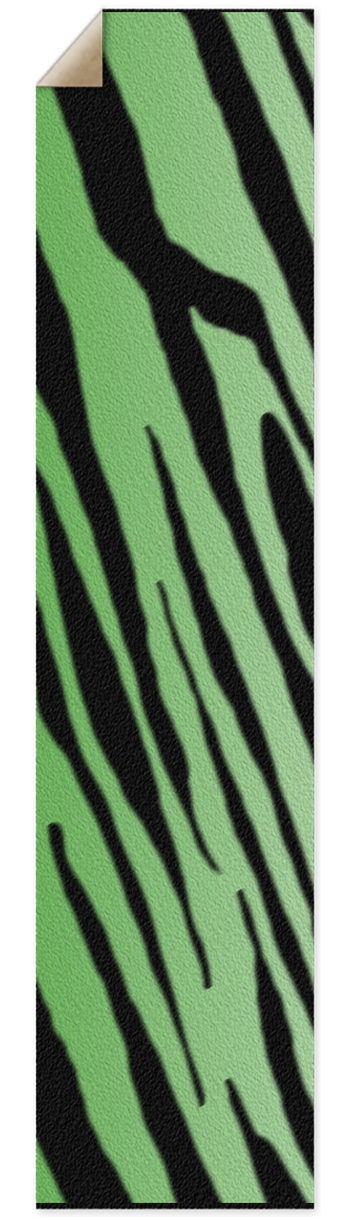 Green Tiger Stripe Longboard Griptape Griptape for Longboards