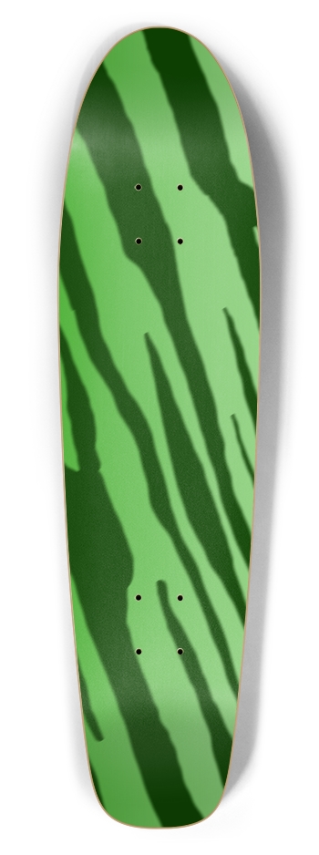 Double Green Tiger Stripe Bottle Tail Deck