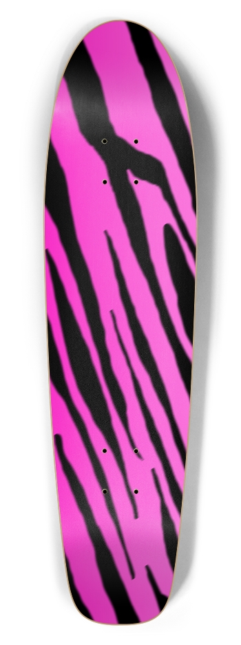 Pink Tiger Stripe Bottle Tail Deck